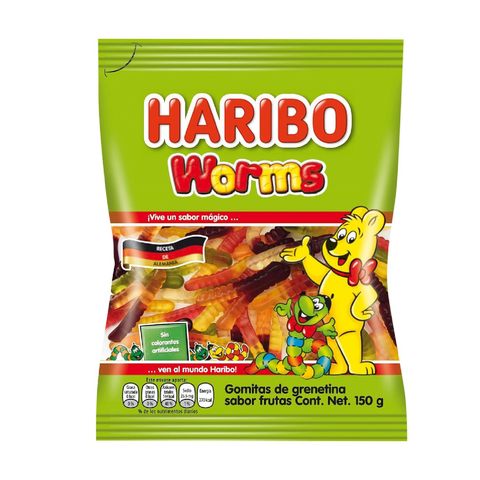 Haribo Worms Jelly 80G