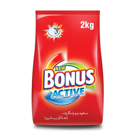 Bonus Active Detergent Powder 2000G