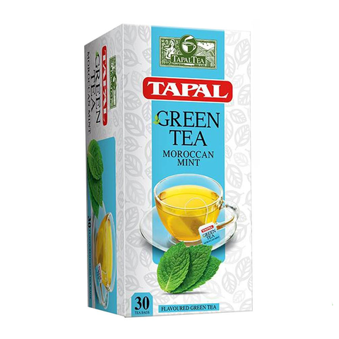 Tapal Green Tea Moroccan Mint 30 Bag 45 Gm