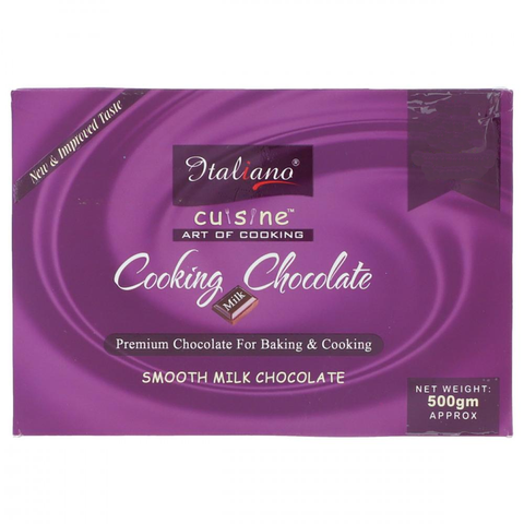 Italiano Cooking Chocolate Milk 500 Gm Basic