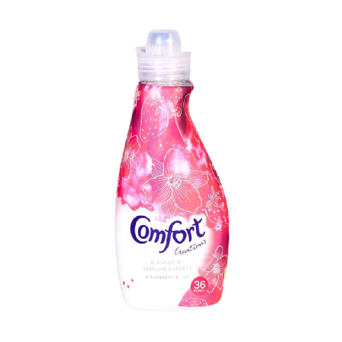 Comfort Fabric Softner Strawberry & Lily 36 Wash 1.26 Ltr