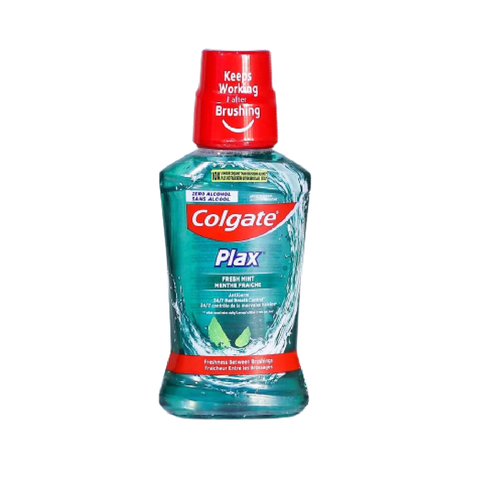 Colgate Mouth Wash Plax Fresh Mint 250 Ml Basic