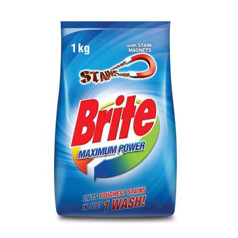 Brite Washing Powder Maximum Power 1 Kg