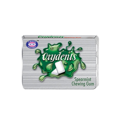 Oxydents Chewing Gum Spearmint Pc