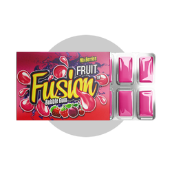 Fruit Fusion Bubble Gum Strawberry With Apple Pc