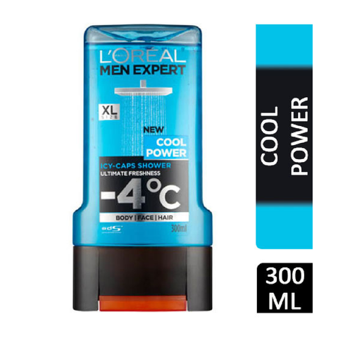 Loreal Men Expert Shower Gel Cool Power 300 Ml Basic