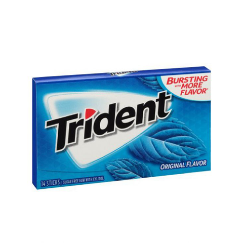 Trident Bubble Gum Original Flavor 14 Stick