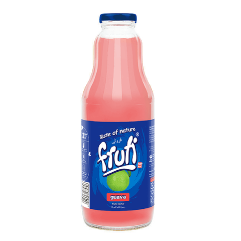 Fruti Guava Glass Bottle 1 Ltr
