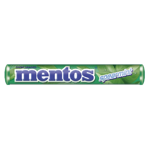 Mentos Spearmint Chewy Dragees 37.5G