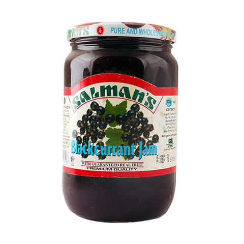 Salmans Jam Blackcurrant 900 Gm