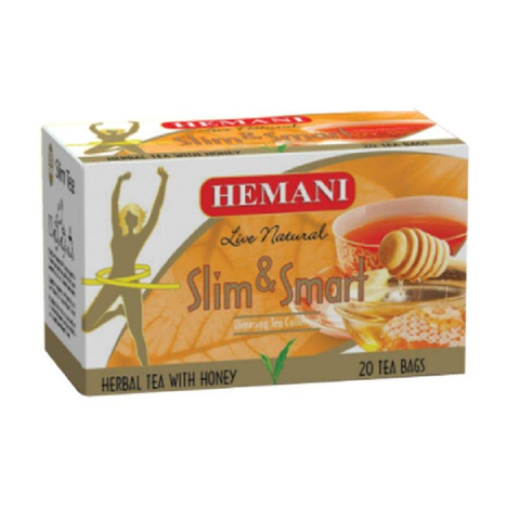Hemani Herbal Tea With Honey Slim & Smart 20 Bags 40 Gm