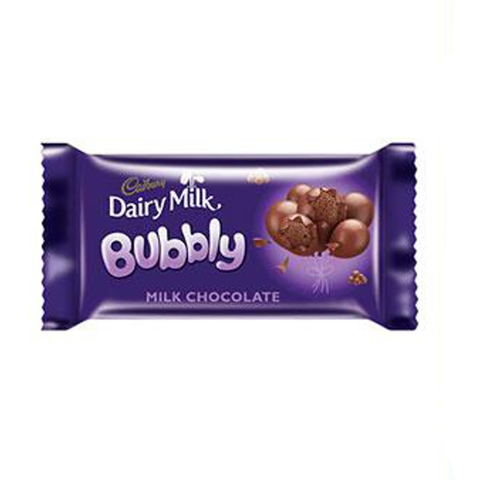 Cadbury Chocolate Bubbly 18 Gm