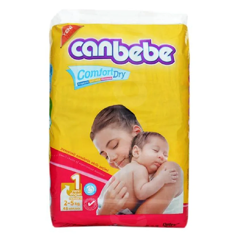 Canbebe Diaper New Born 1 48Pcs 2-5 Kg