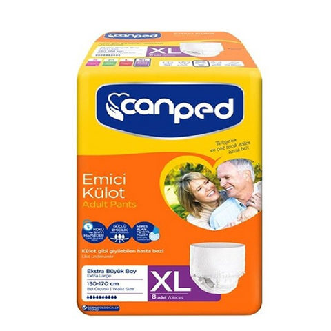 Canped Adult Pants Extra Large 8 Xl Adult Pcs