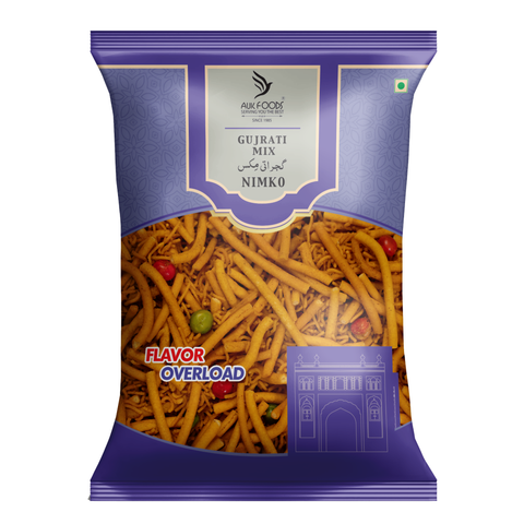 Auk Food Nimko Gujrati Mix 250 Gm