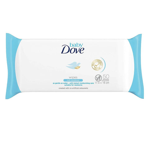 Dove Baby Wipes Rich Moisture 50S