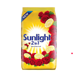 Sunlight Washing Powder 2In1 Clean & Rose Fresh 330 Gm
