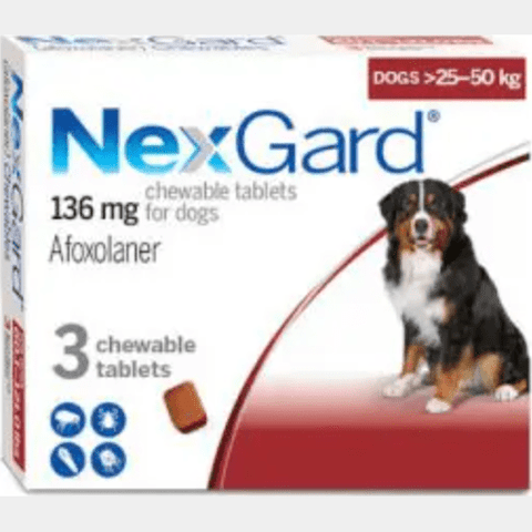 Nexgard Chewable Tablets for Dogs (1 Tablet)