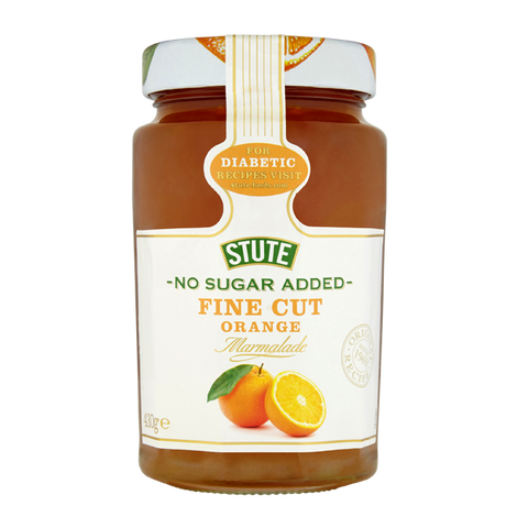 Stute Diabetic Jam No Added Suger Fine Cut Orange 430g