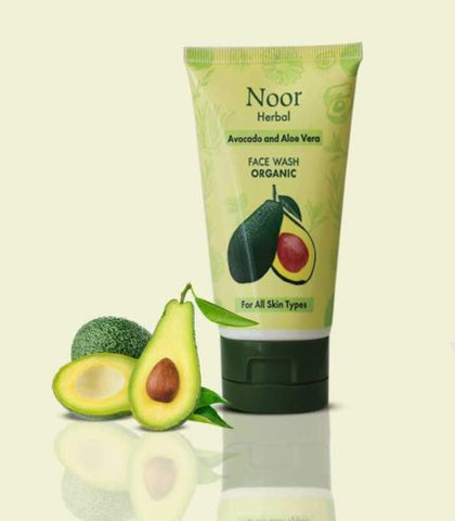 Noor Herbal Face Wash  Avocado & Aloe Vera