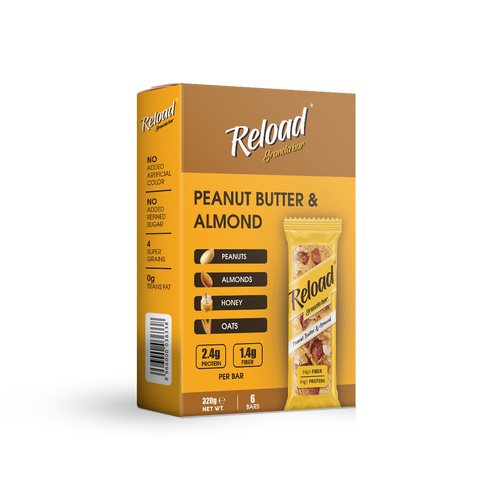 Reload Peanut Butter & Nuts Granola Bars - Box