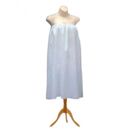 Salon Facial and Waxing Gown White Cotton