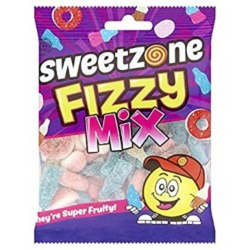 Sweetzone Fizzy Mix Jelly 90 Gm