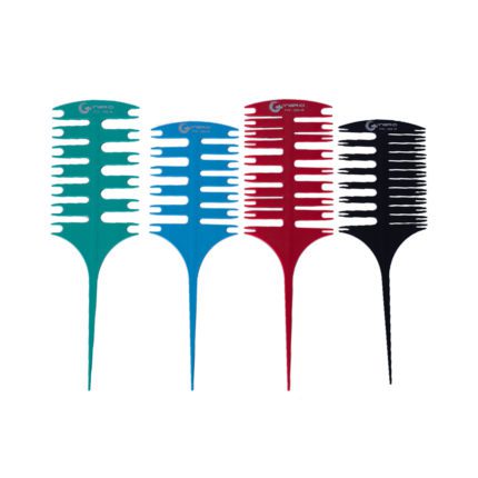Hair Weaving Highlighting Foiling Salon Dyeing Comb Set of 4