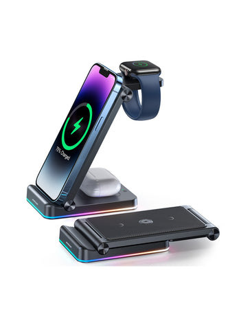 Joyroom 3 in 1 Foldable Wireless Charging Station