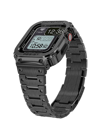 Black Strapcase For Apple Watch