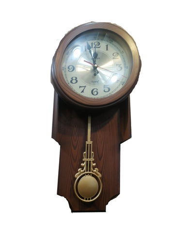Pendulum Clock Dark Brown