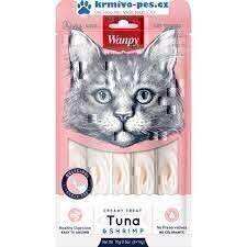 Wanpy Tuna & Shrimp Creamy Treats For Cats
