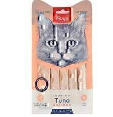 Wanpy Tuna & Salmon Creamy Treats For Cats