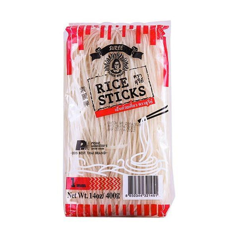Suree Rice Stick Noddles 1Mm 400 Gm
