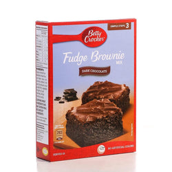 Betty Crocker Fudge Browine Dark Chocolate 500 Gm Basic