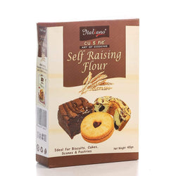 Italiano Flour Self Raising 400 Gm Basic