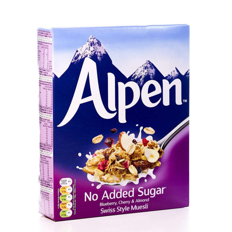 Alpen No Added Sugar Blueberry Cherry Almond 560G