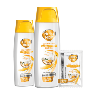 Hello Hair Egg Protein Shampoo  + Conditioner Soft & Shine