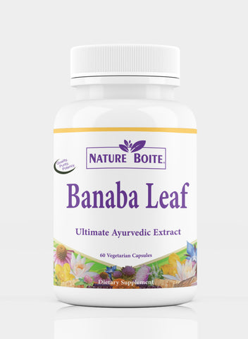 Banaba Leaf Ultimate Ayurvedic Extract 60 Veg Capsules