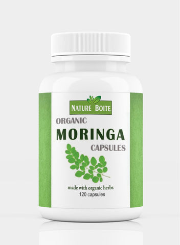 Moringa Made With Organic Herbs 120 Capsules