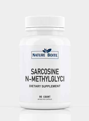 Sarcosine N-Methylglycine Dietary Supplement 90 Capsules