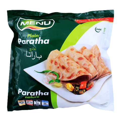Menu  Plain Paratha  20 Pcs Pc