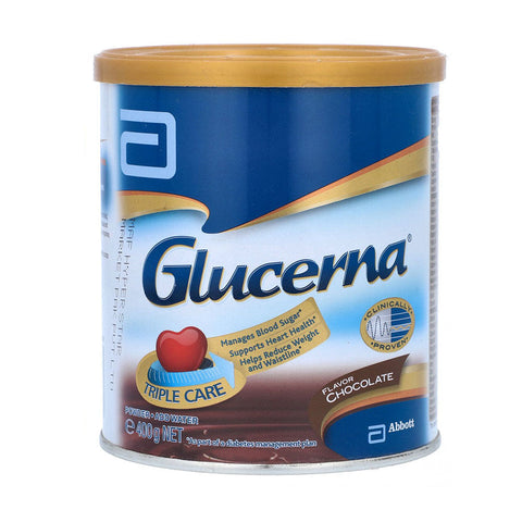 Glucerna Milk Powder Chocolate Flavor 400 Gm Basic