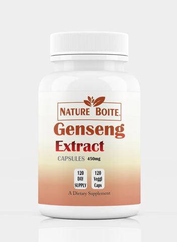 Ginseng Extract 450Mg 120 Capsules