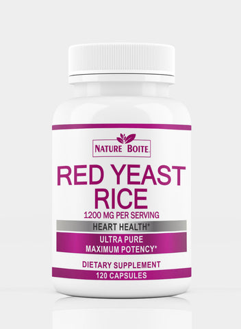 Red Yeast Rice Heart Health 1200Mg 120 Capsules