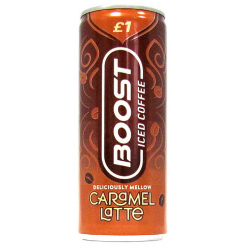 Boost Iced Coffee Caramel Latte 250ml