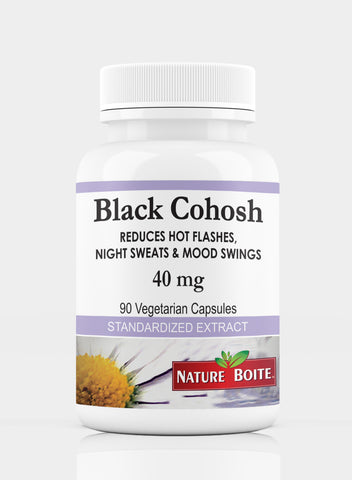 Black Cohosh Reduce Hot Flashes 40Mg 90 Veg Capsules