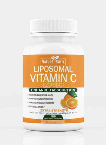 Vitamin C 1200Mg 180 Veg Capsules