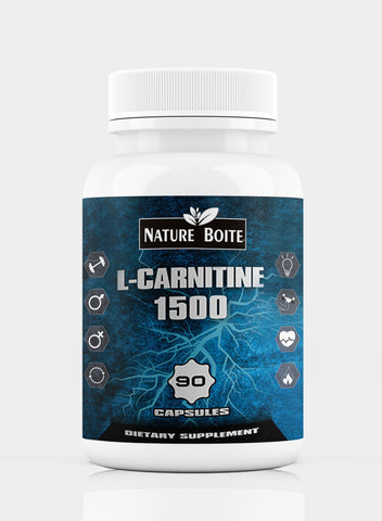 L Carnitine Dietary Supplement 1500Mg 90 Capsules
