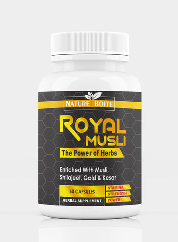 Royal Musli With Shilajit 60 Capsules